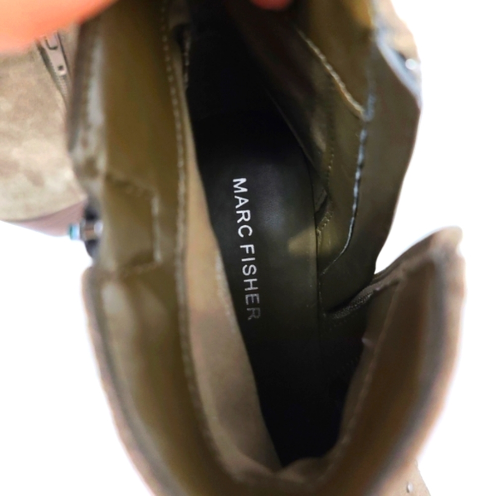 MARC FISHER Wanida Studded Cowgirl Western Ankle Booties - Picture 11 of 12
